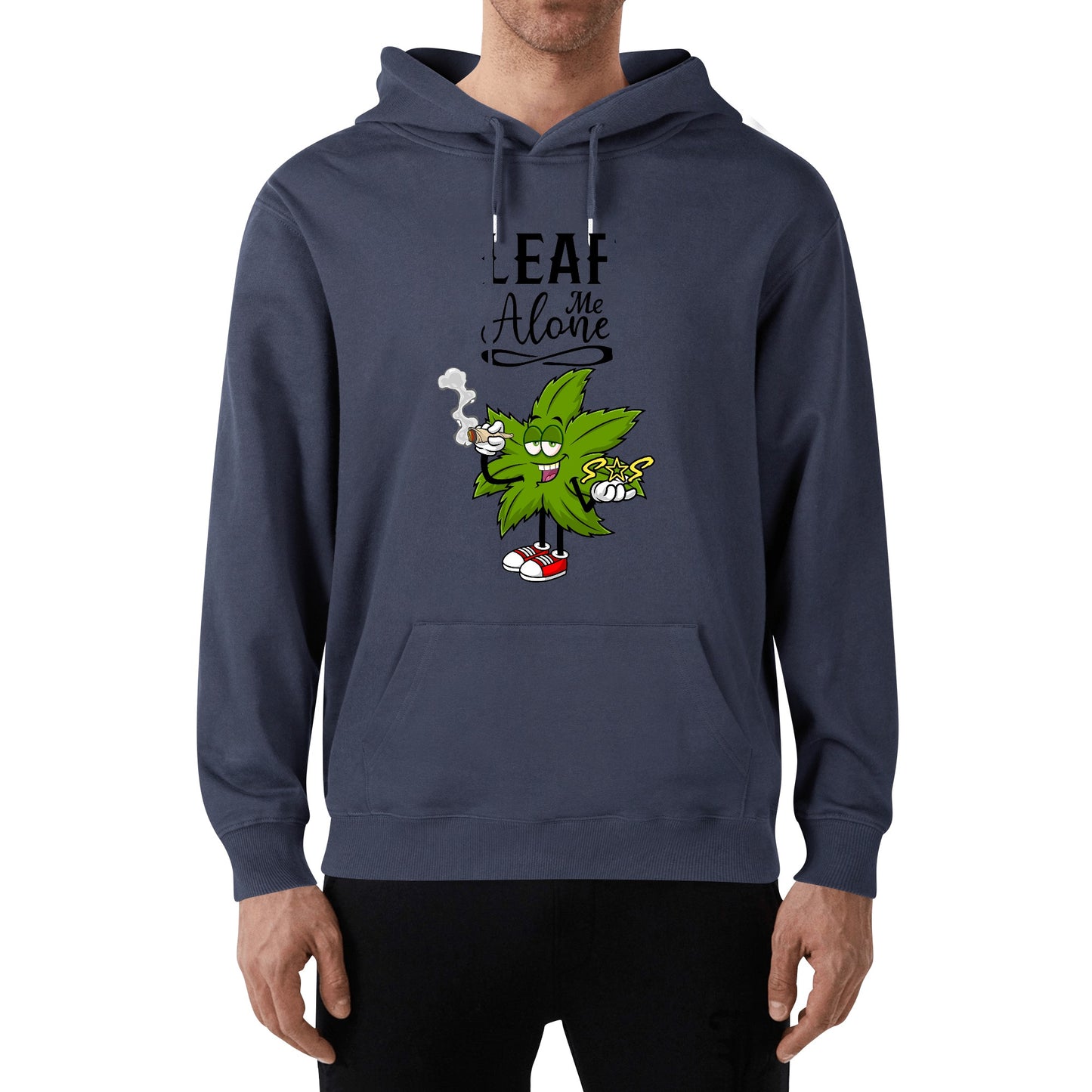 Leaf Me Alone 2.0 4/20 Edition Adult Cotton Hoodie