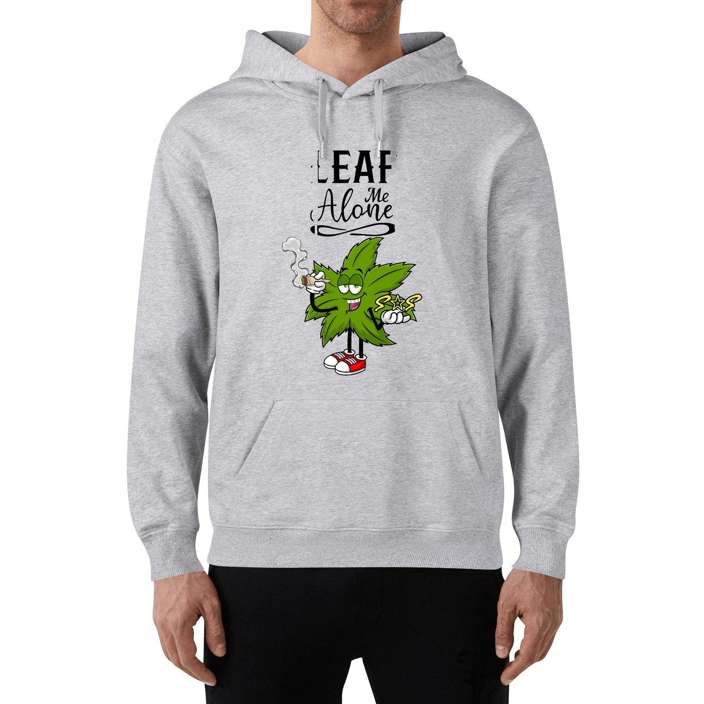 Leaf Me Alone 2.0 4/20 Edition Adult Cotton Hoodie