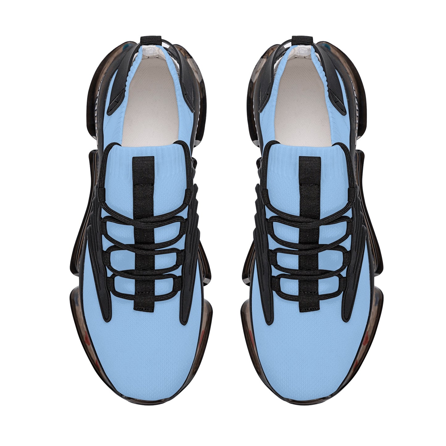 SOS Mens Sky Blue Nebula-Light Star Kicks