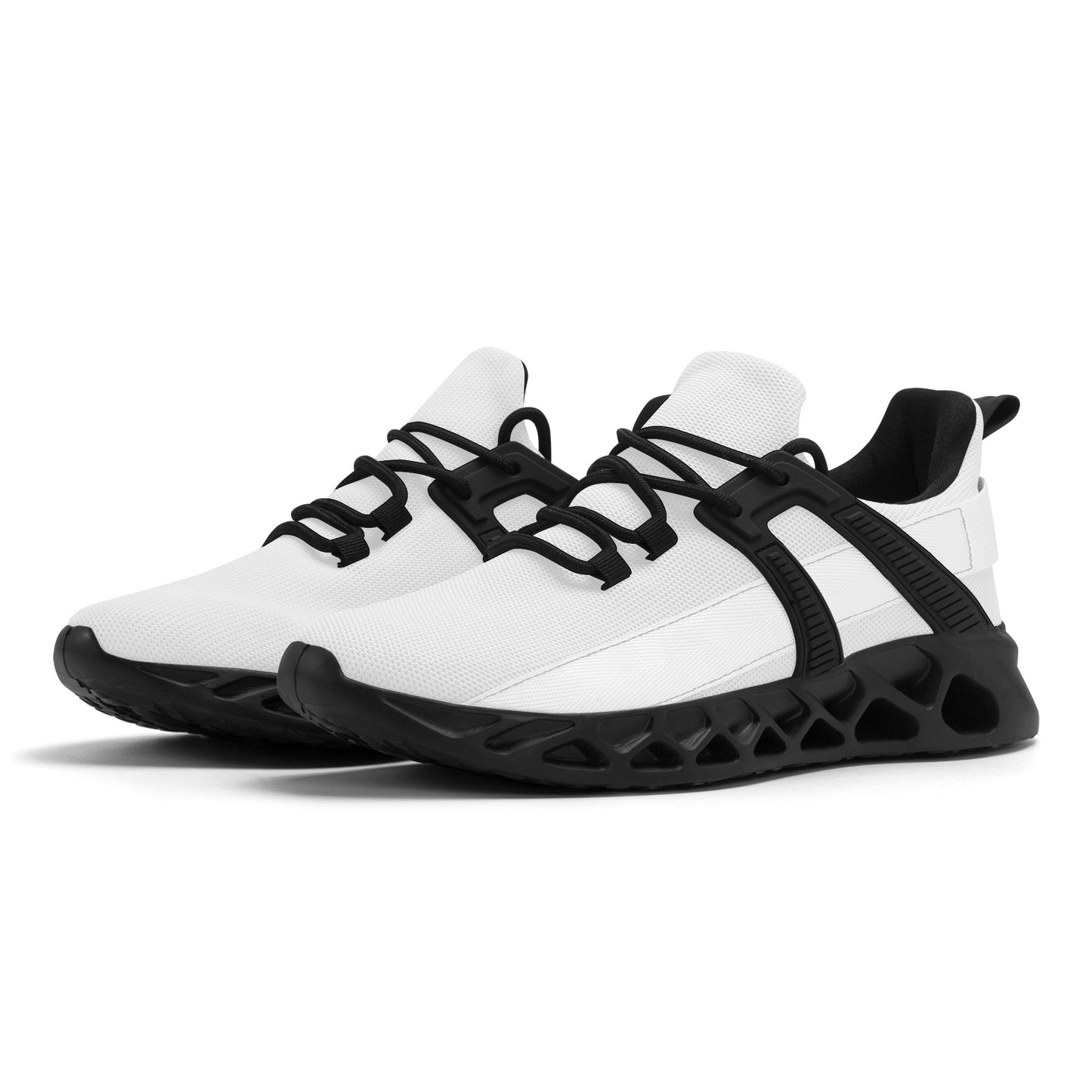 SOS Mens White Cosmos Revolution Star Kicks