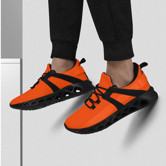 SOS Mens Dark Orange Cosmos Revolution Star Kicks