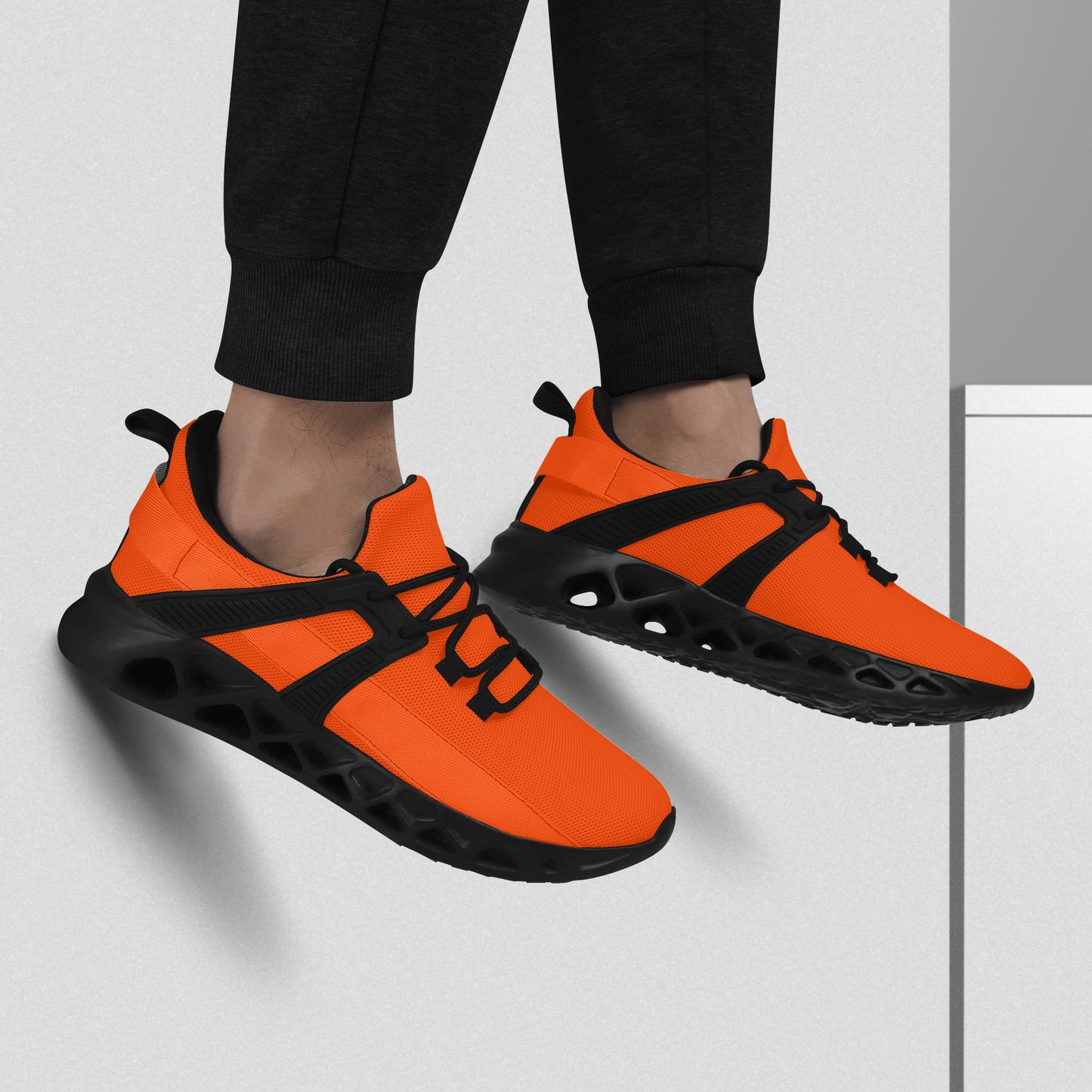 SOS Mens Dark Orange Cosmos Revolution Star Kicks