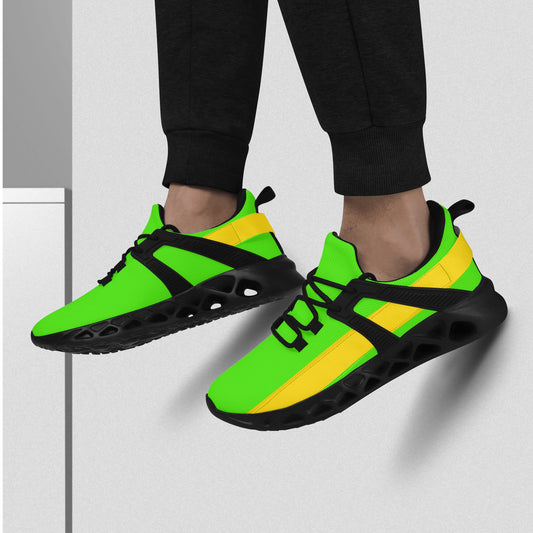 SOS Mens GooGreen/Gold Cosmos Revolution Star Kicks