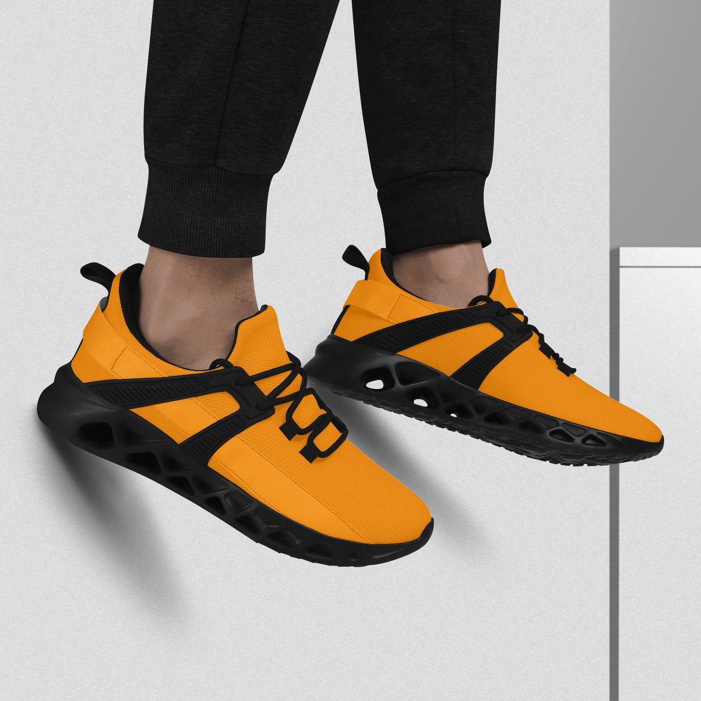 SOS Mens Orange Cosmos Revolution Star Kicks