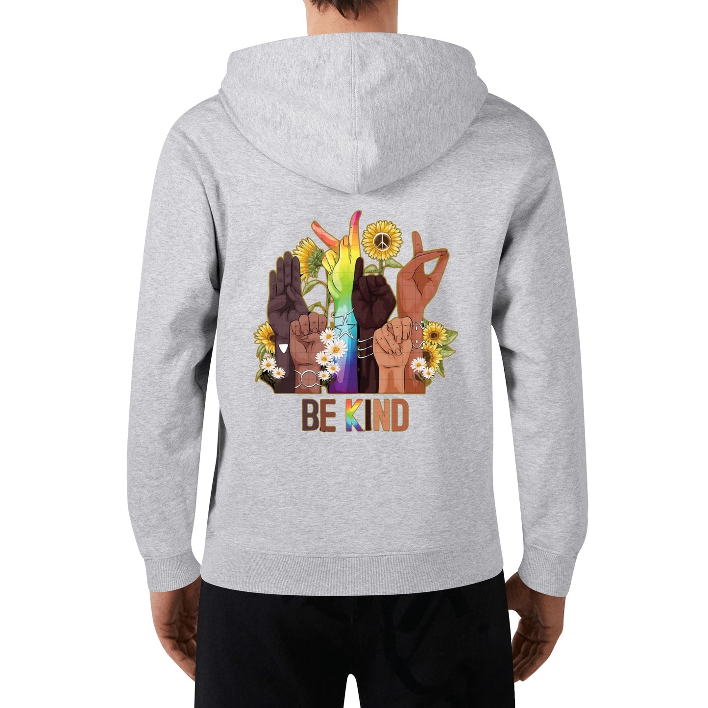 Be Kind (Pride Edition) Man/Womens Adult Cotton Hoodie