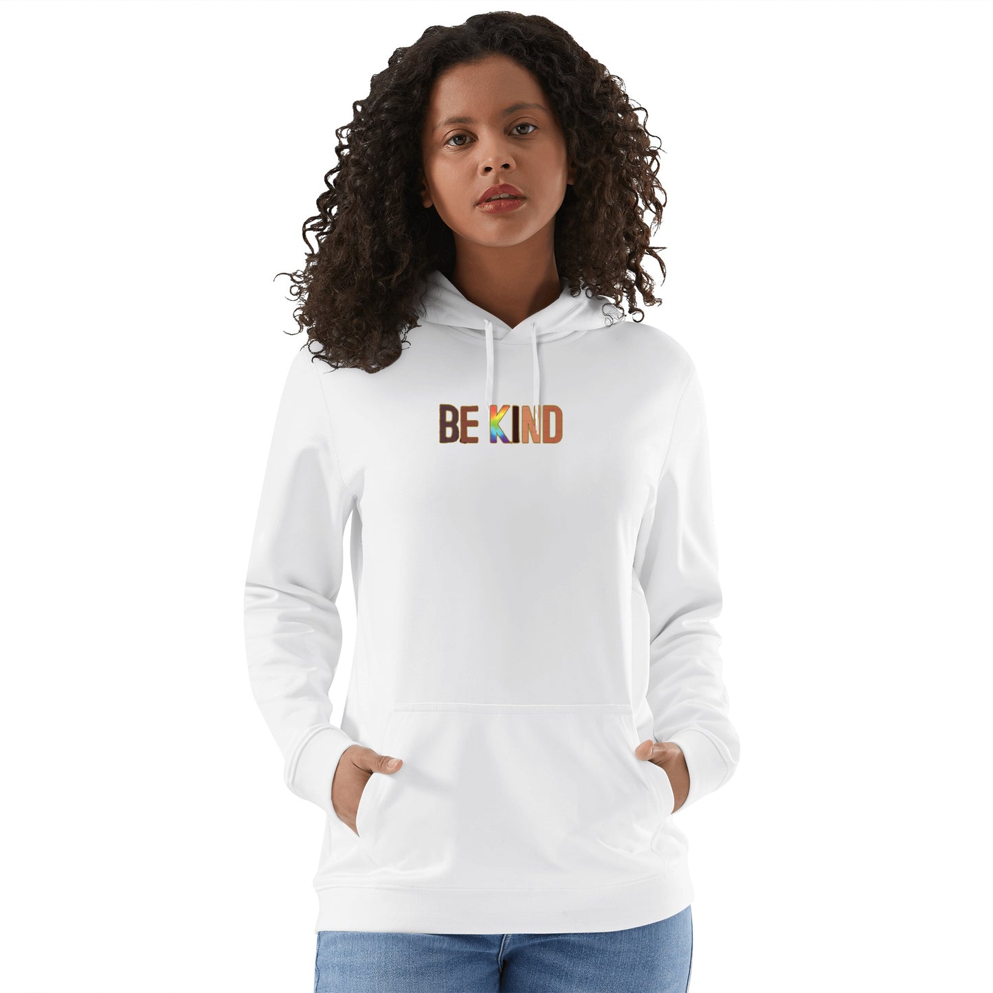 Be Kind (Pride Edition) Man/Womens Adult Cotton Hoodie