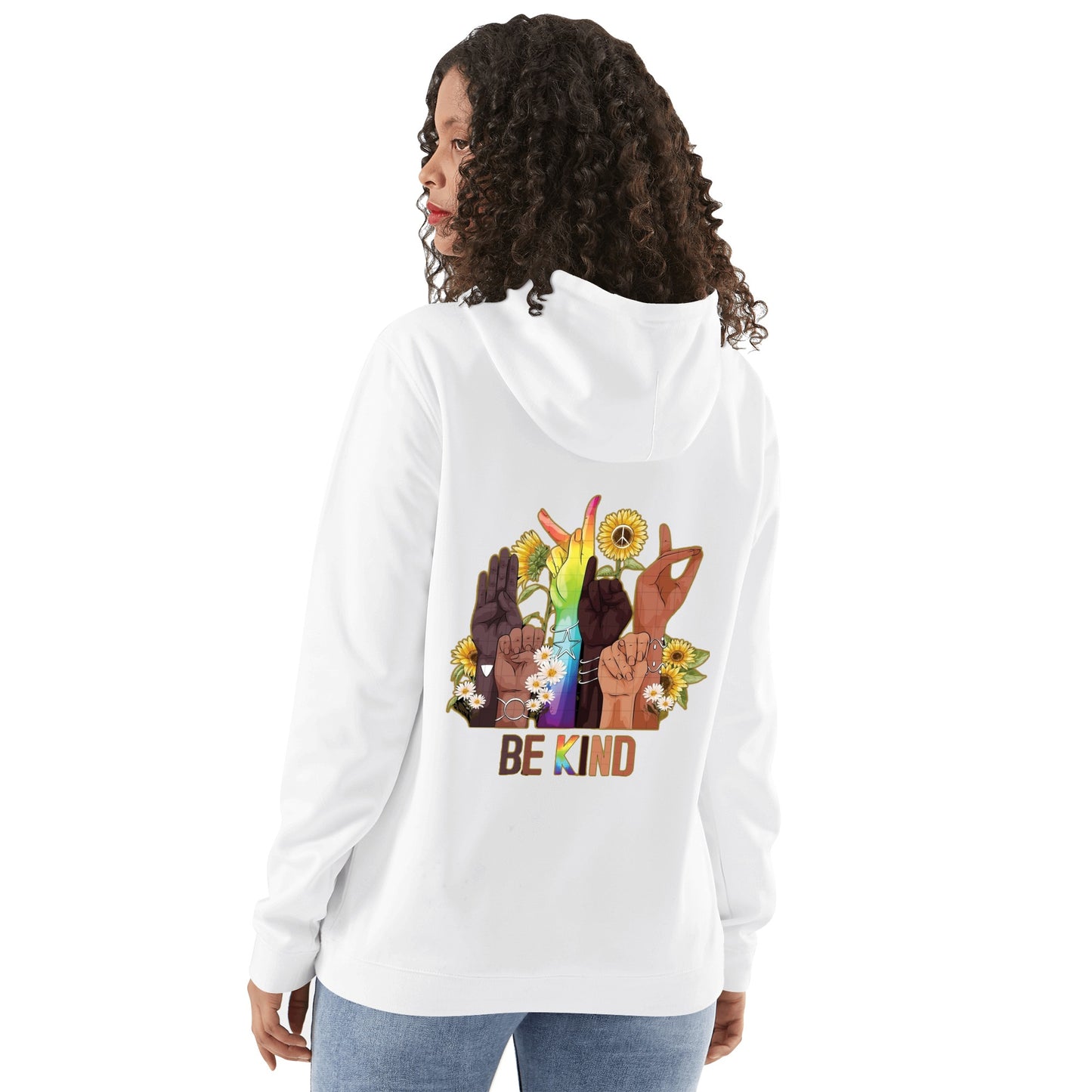 Be Kind (Pride Edition) Man/Womens Adult Cotton Hoodie