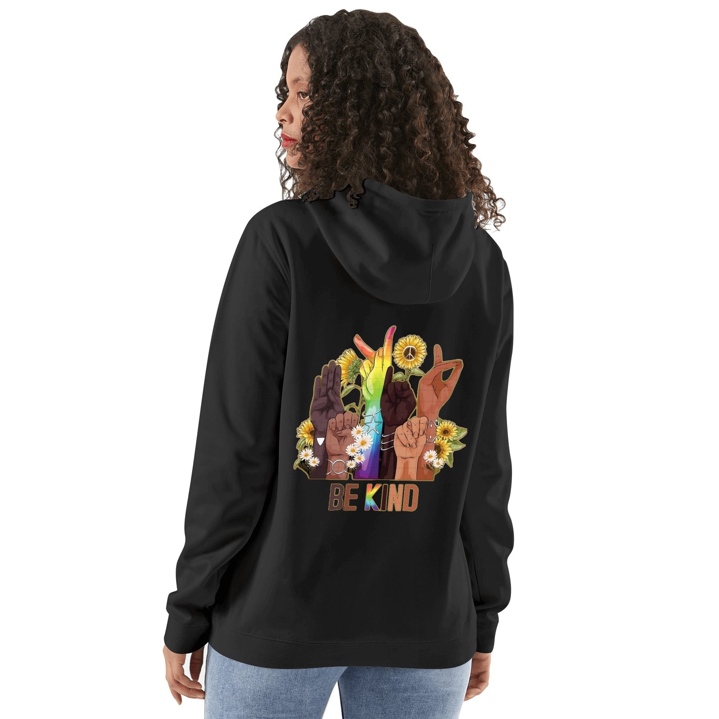 Be Kind (Pride Edition) Man/Womens Adult Cotton Hoodie