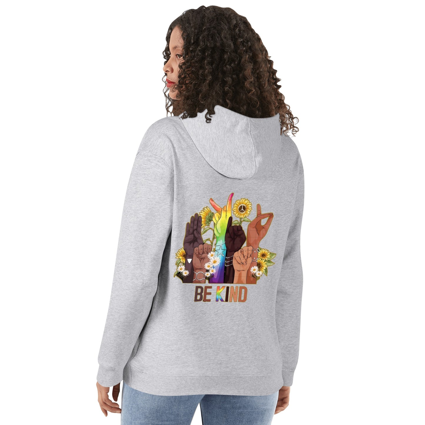 Be Kind (Pride Edition) Man/Womens Adult Cotton Hoodie