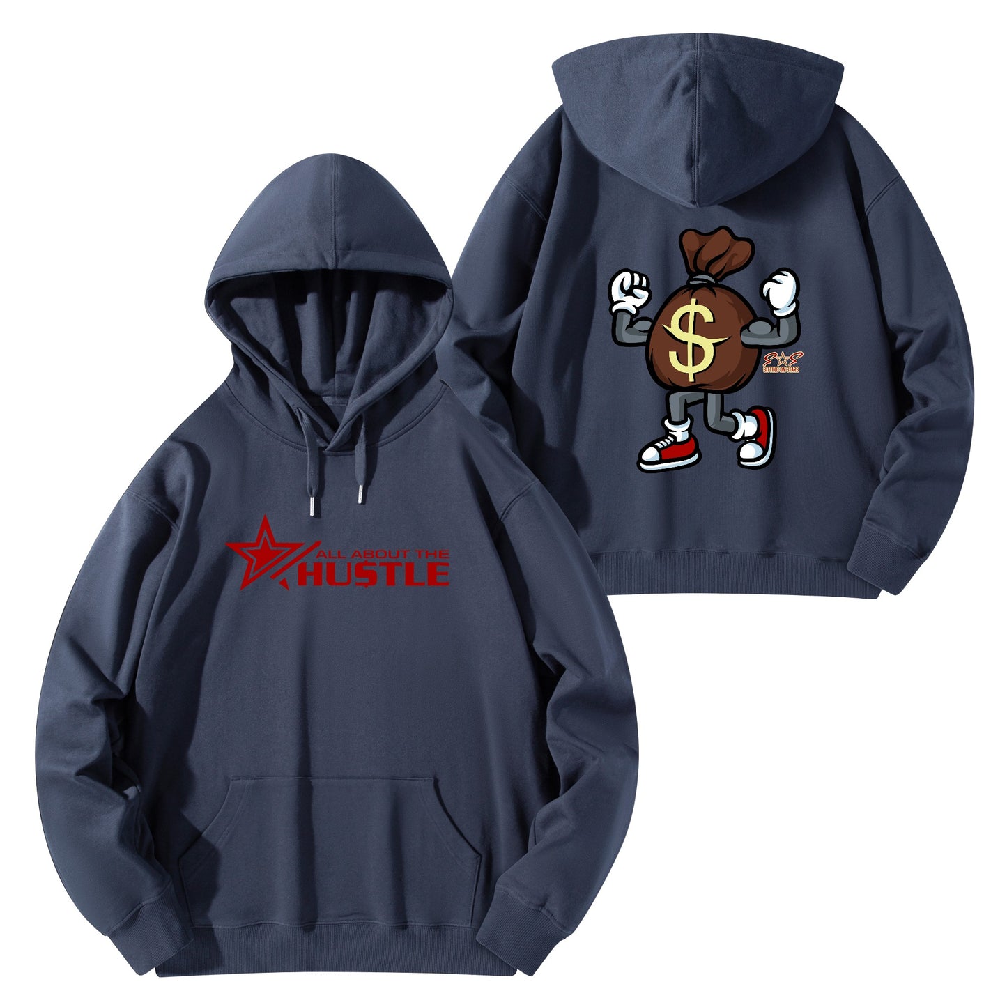 T.T.D (Ten Toes Down) Man/Womens Adult Cotton Hoodie