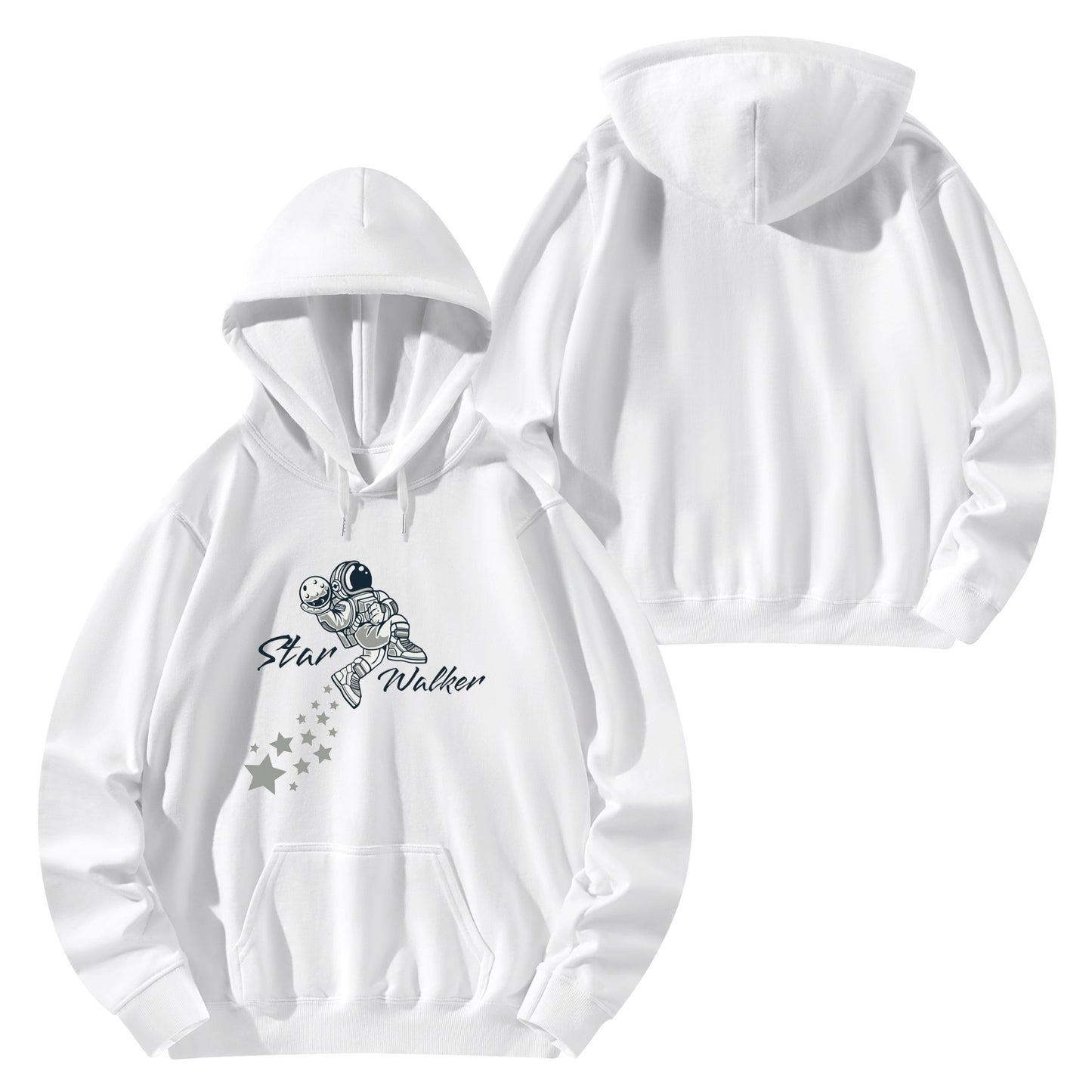 Star Walker 1.0  Adult Cotton Hoodie