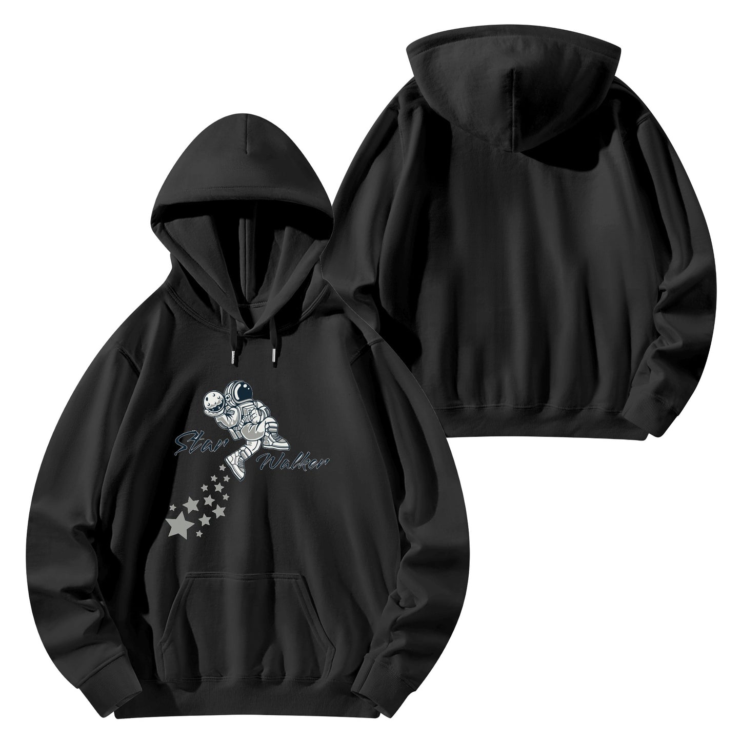 Star Walker 1.0  Adult Cotton Hoodie