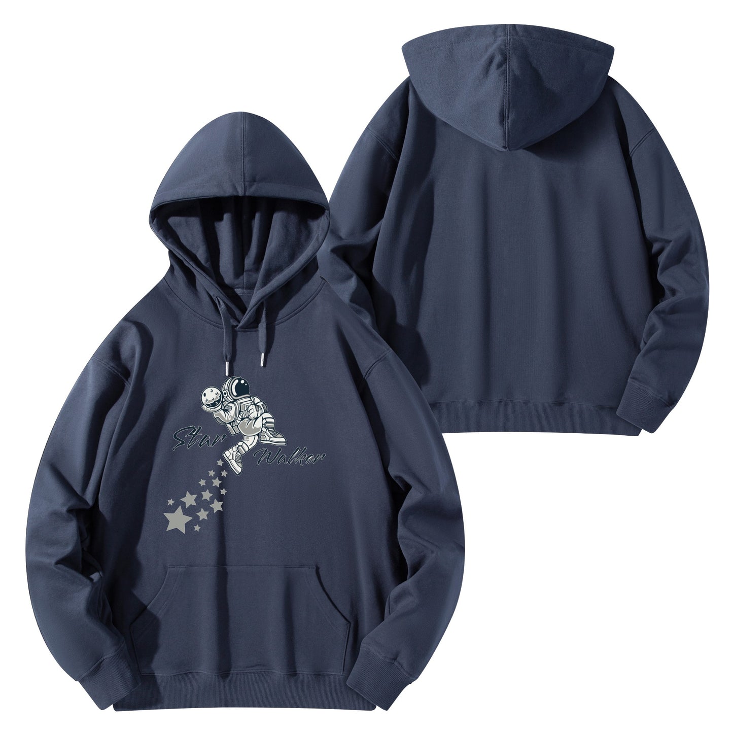 Star Walker 1.0  Adult Cotton Hoodie