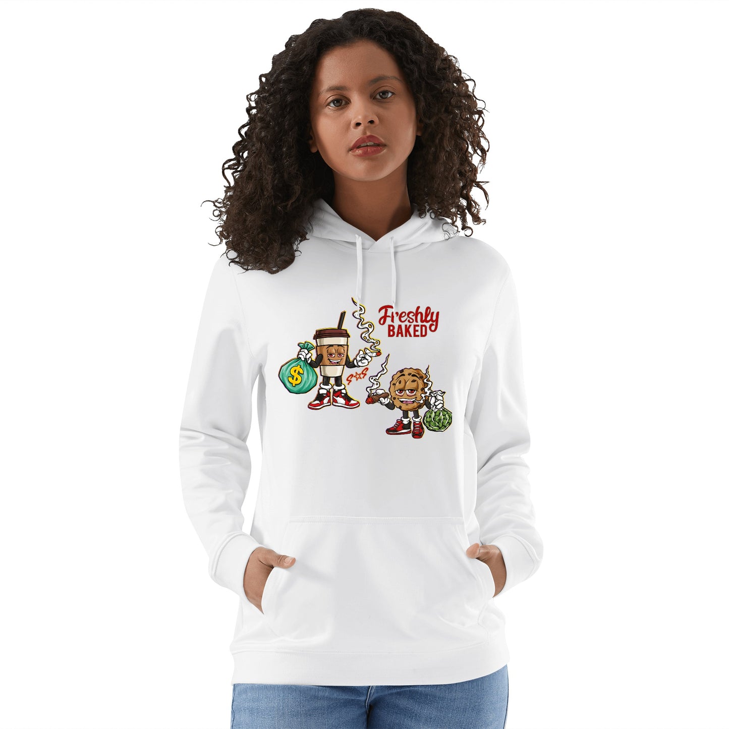 Freshly Baked 420 Edition Man/Womens Adult Cotton Hoodie