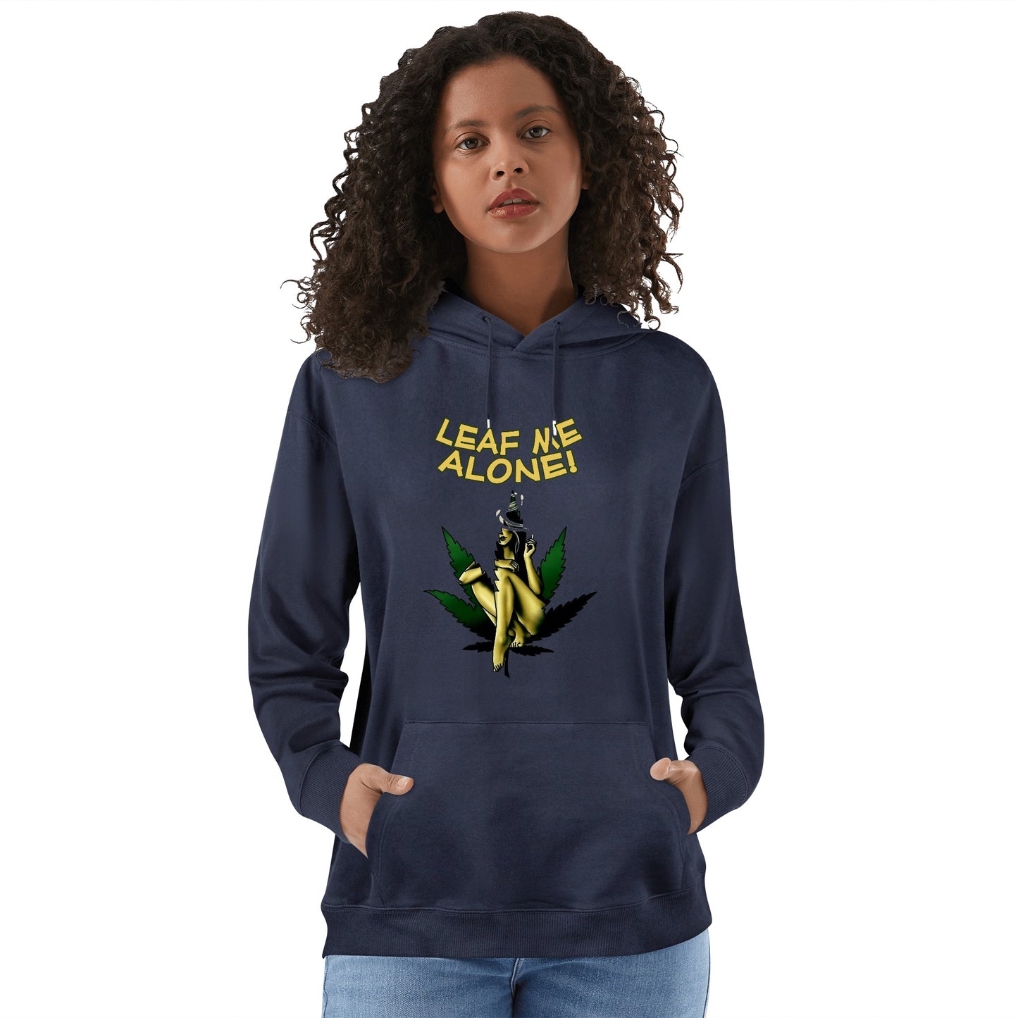 Leaf Me Alone 420 Edition 4.0 Adult Cotton Hoodie