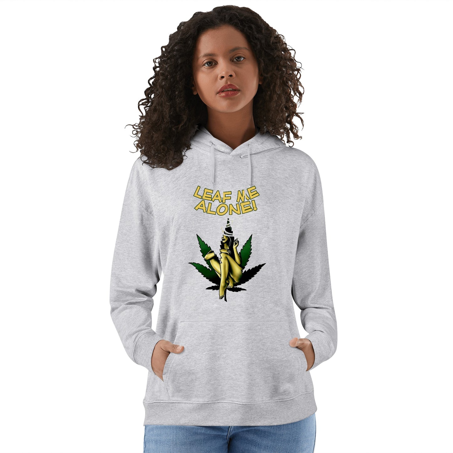 Leaf Me Alone 420 Edition 4.0 Adult Cotton Hoodie