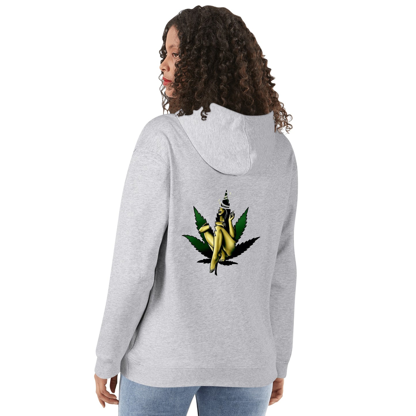 Leaf Me Alone 420 Edition 4.0 Adult Cotton Hoodie