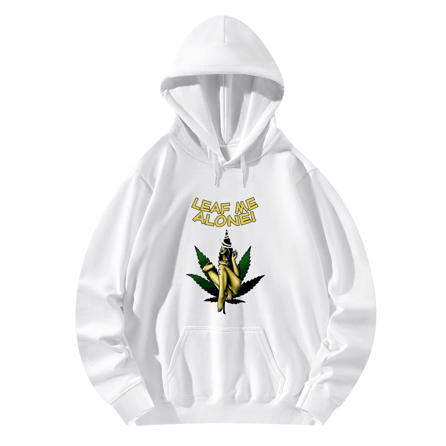 Leaf Me Alone 420 Edition 4.0 Adult Cotton Hoodie