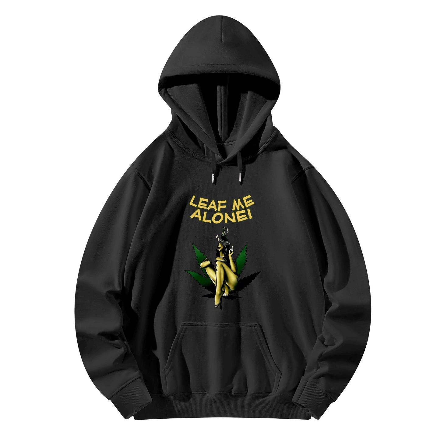 Leaf Me Alone 420 Edition 4.0 Adult Cotton Hoodie