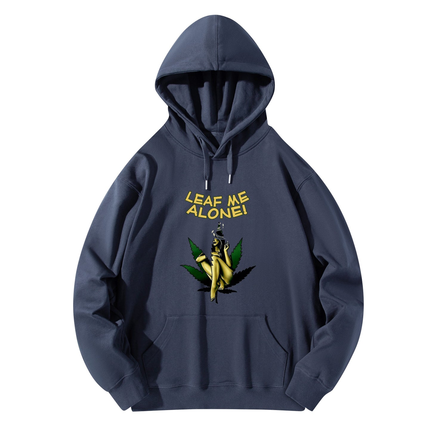 Leaf Me Alone 420 Edition 4.0 Adult Cotton Hoodie