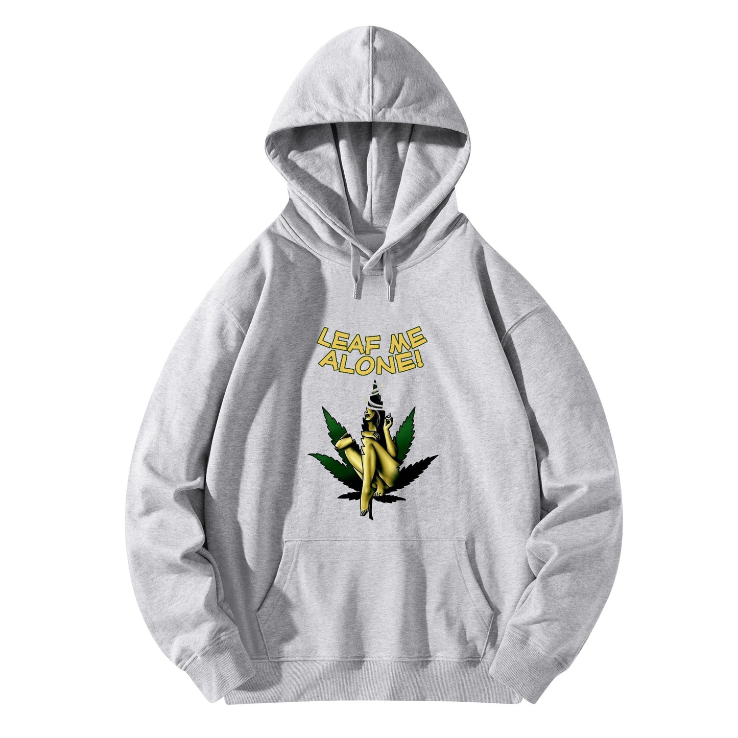 Leaf Me Alone 420 Edition 4.0 Adult Cotton Hoodie