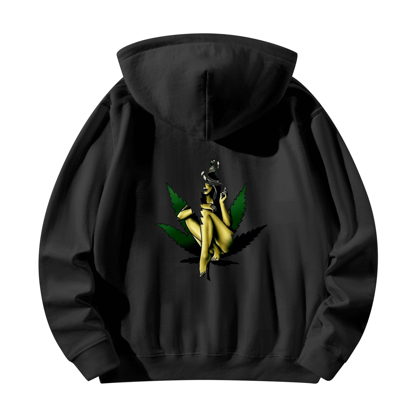 Leaf Me Alone 420 Edition 4.0 Adult Cotton Hoodie