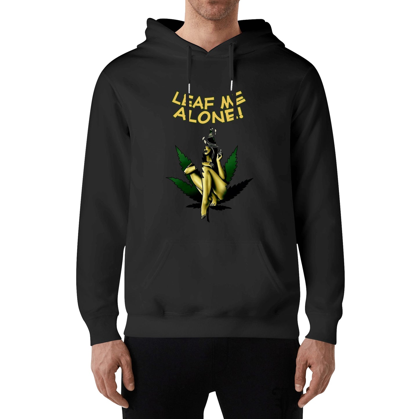 Leaf Me Alone 420 Edition 4.0 Adult Cotton Hoodie