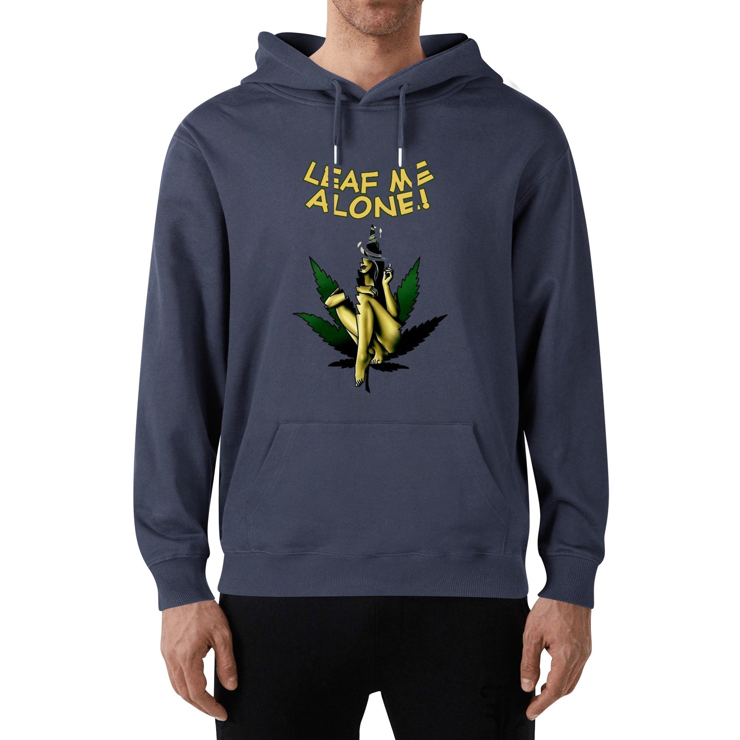 Leaf Me Alone 420 Edition 4.0 Adult Cotton Hoodie