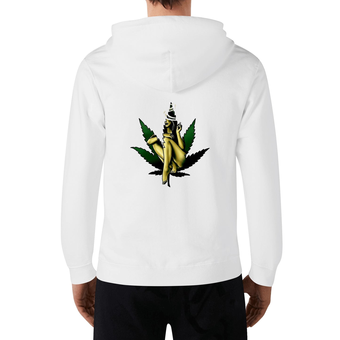 Leaf Me Alone 420 Edition 4.0 Adult Cotton Hoodie