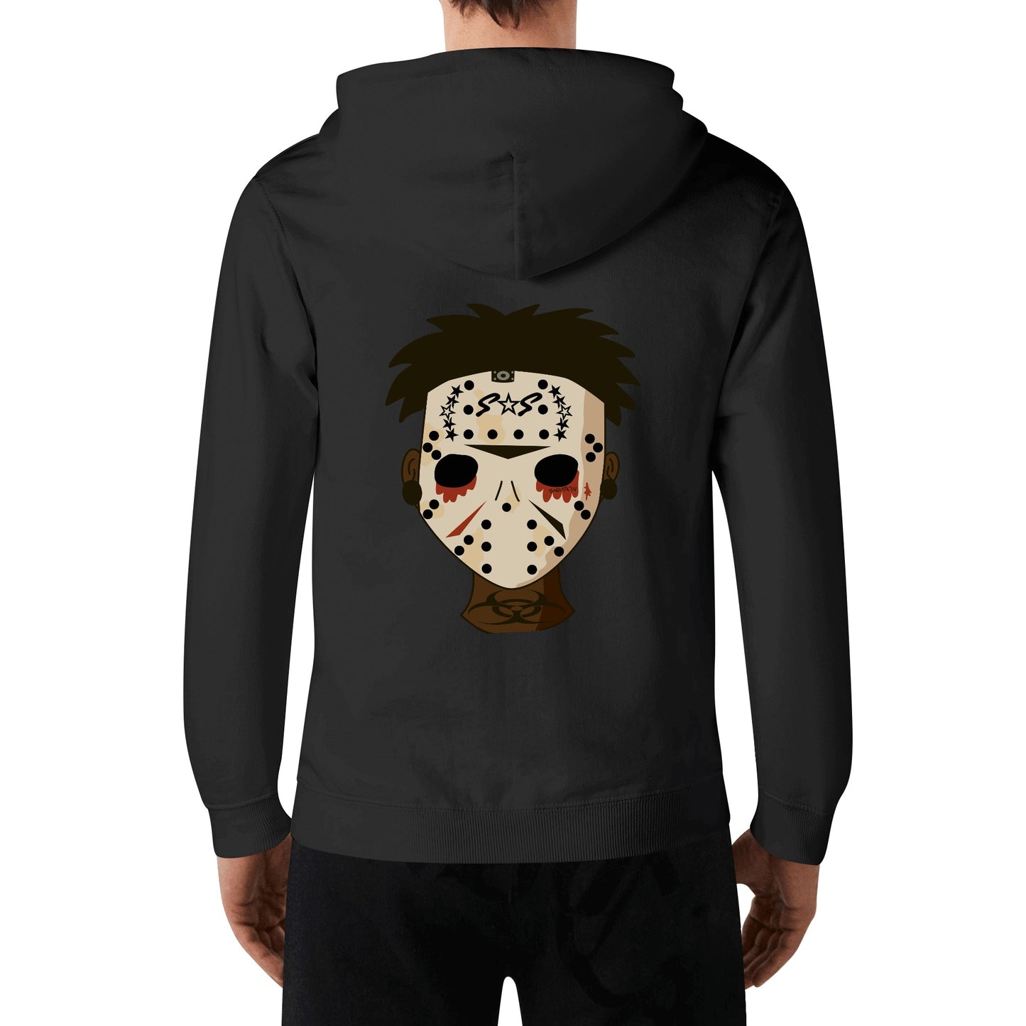 No Face, No Case Adult Cotton Hoodie