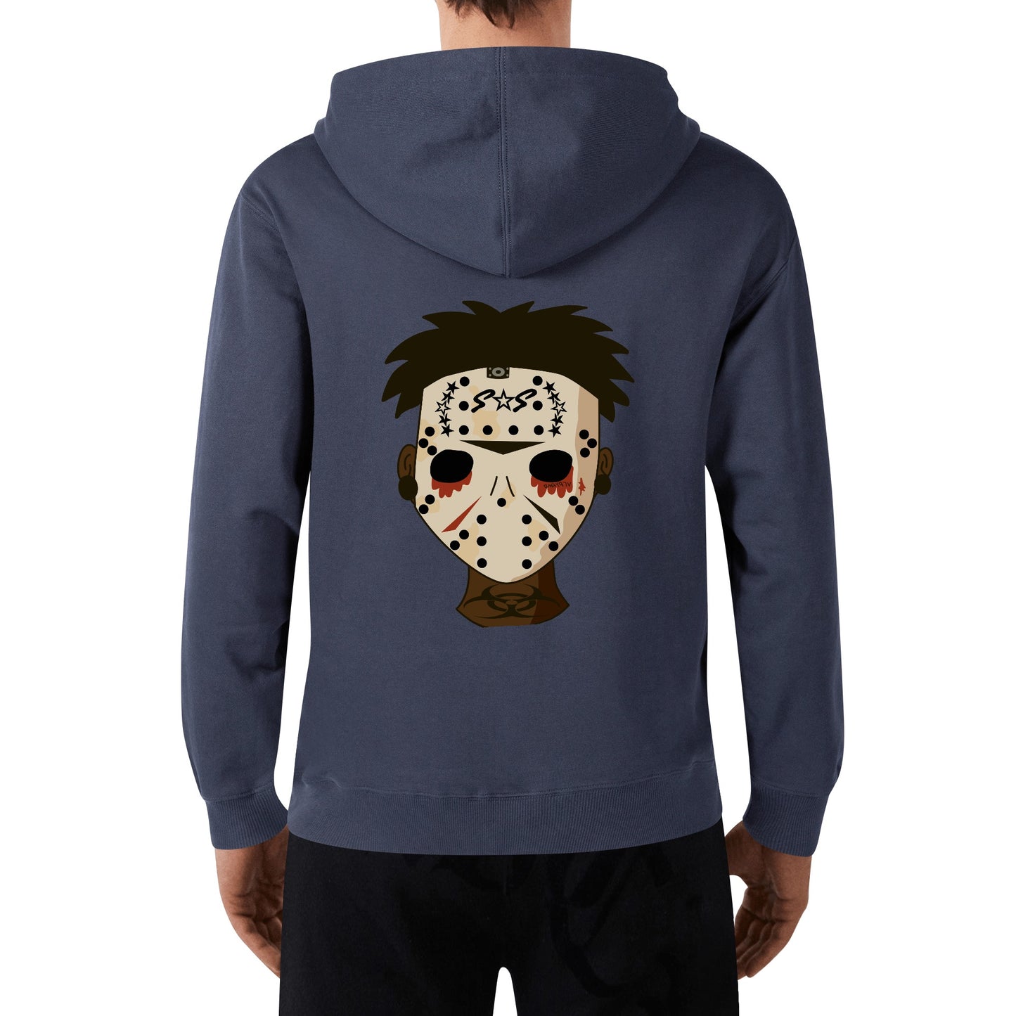 No Face, No Case Adult Cotton Hoodie