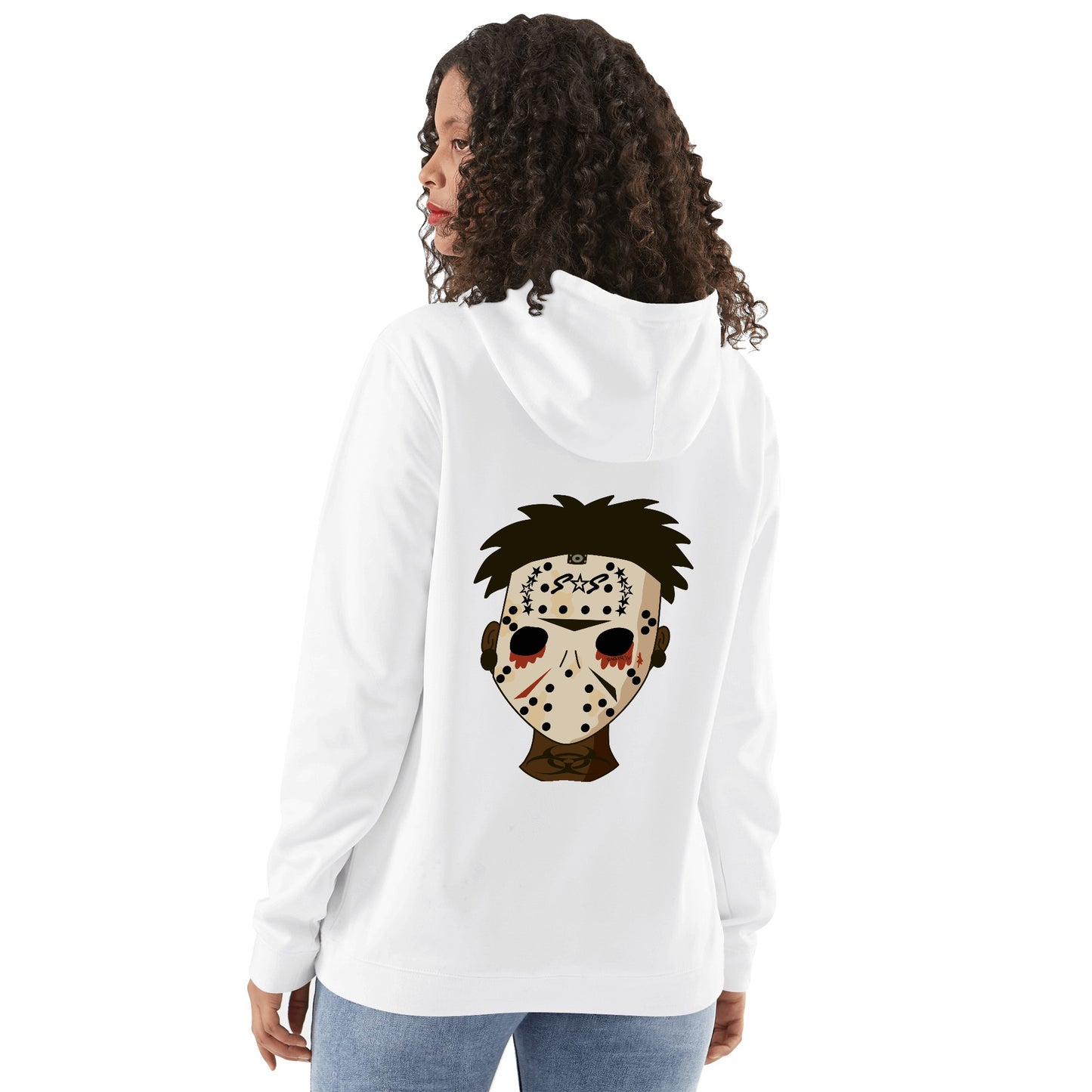 No Face, No Case Adult Cotton Hoodie