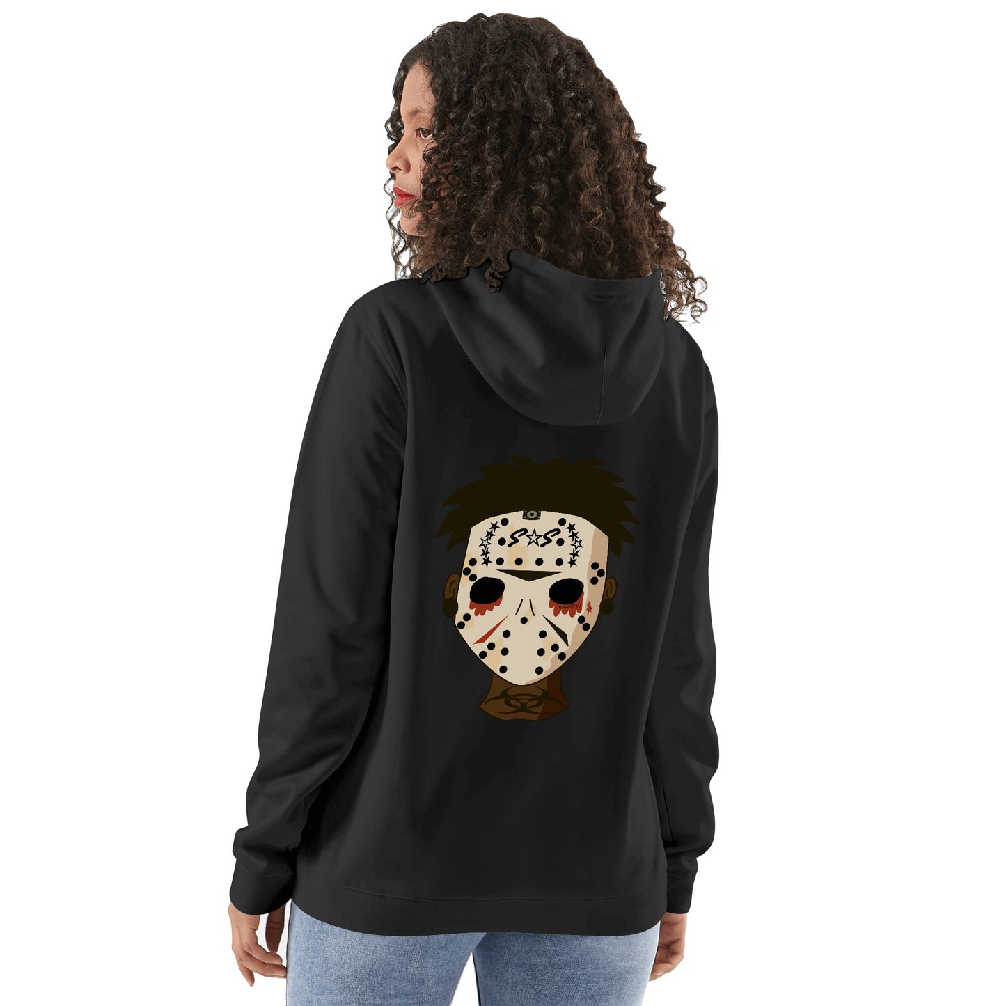 No Face, No Case Adult Cotton Hoodie