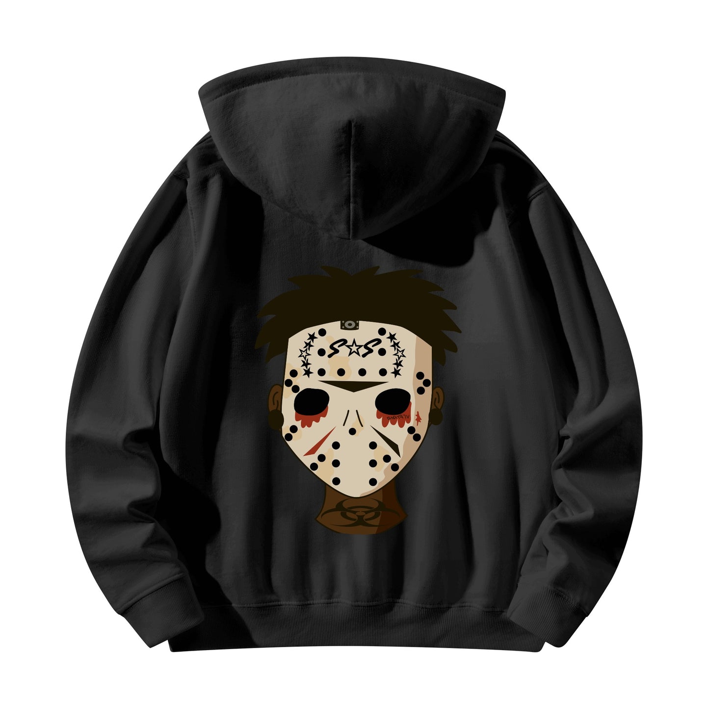 No Face, No Case Adult Cotton Hoodie