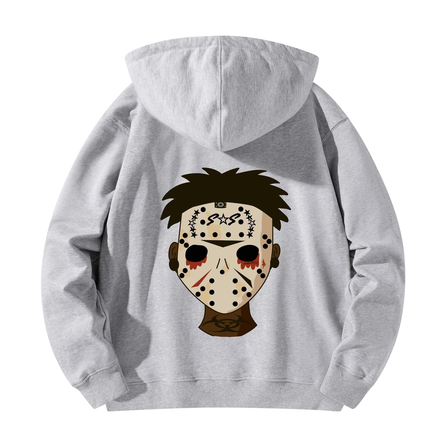 No Face, No Case Adult Cotton Hoodie