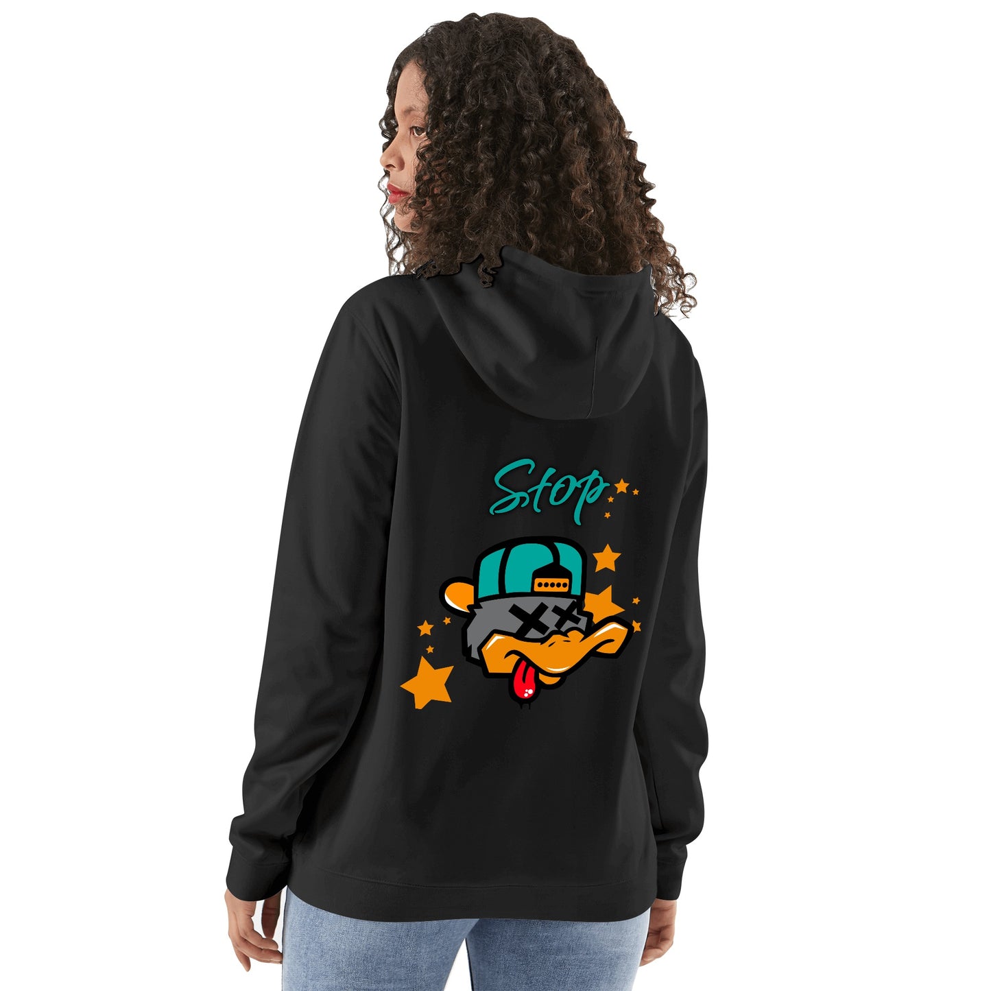 Stop Ducking 2.0 Adult Cotton Hoodie