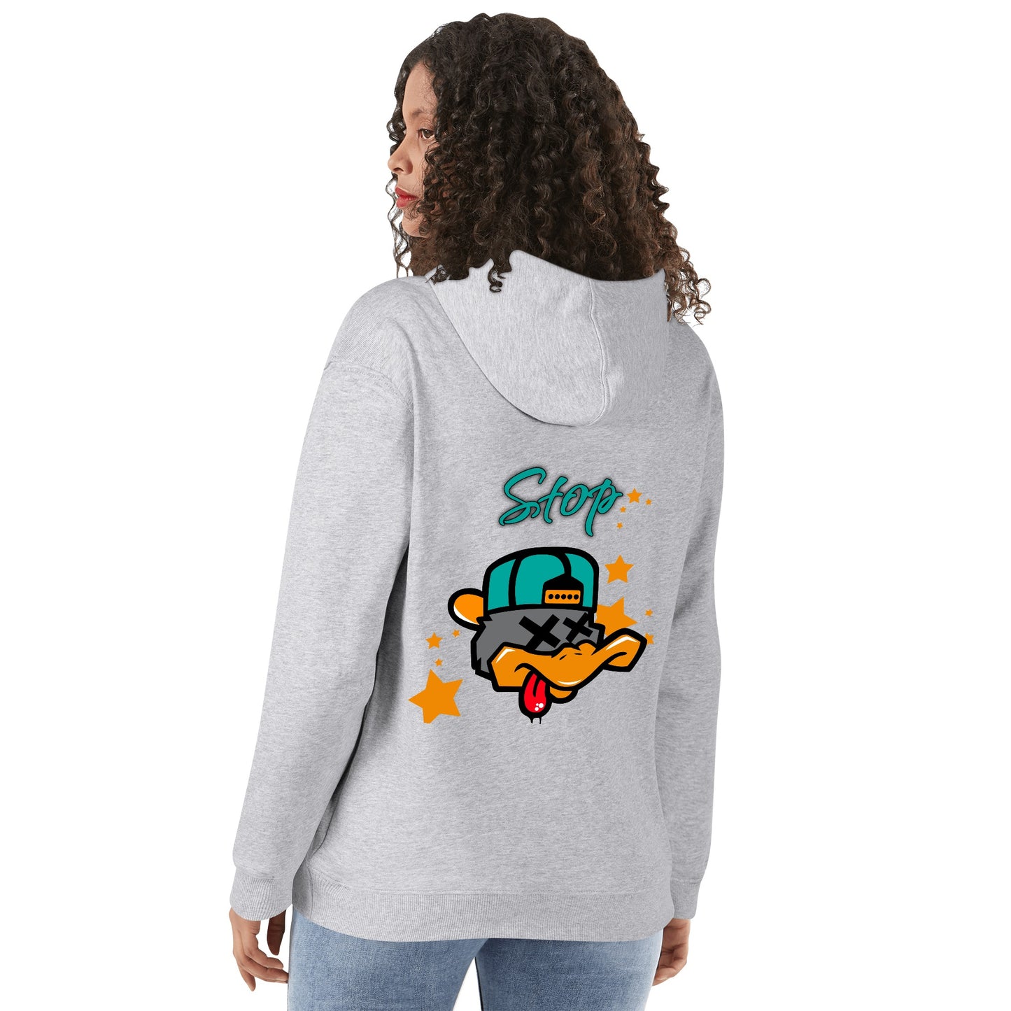 Stop Ducking 2.0 Adult Cotton Hoodie