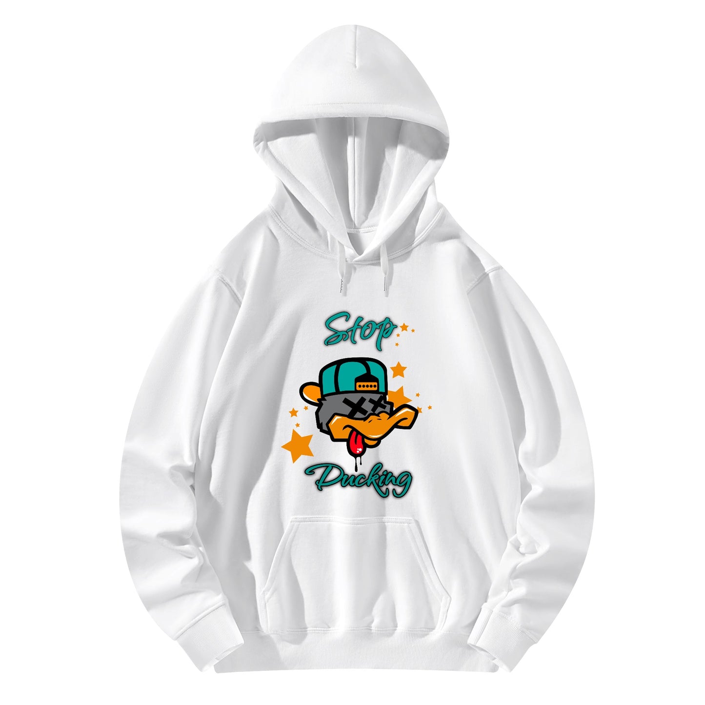 Stop Ducking 2.0 Adult Cotton Hoodie