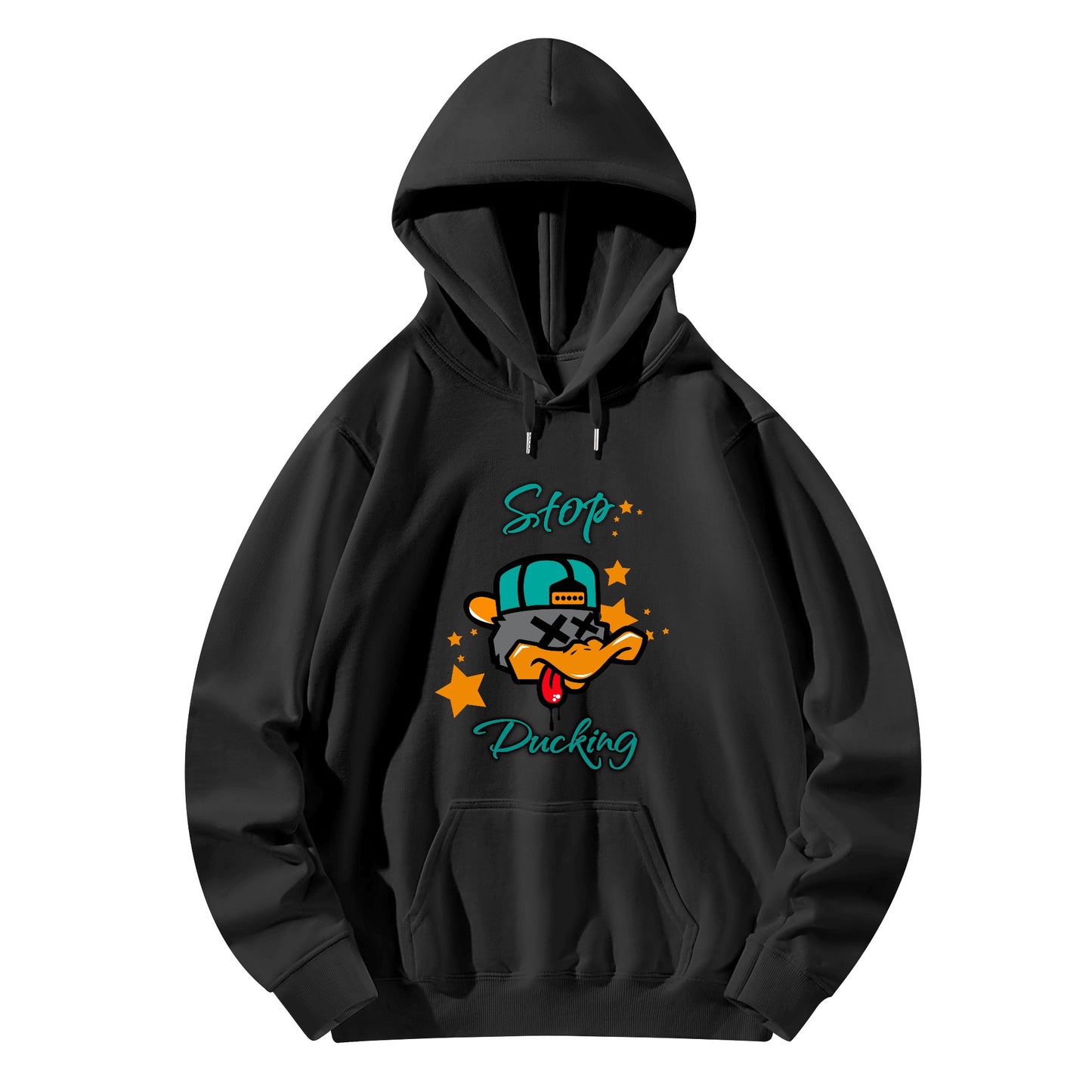 Stop Ducking 2.0 Adult Cotton Hoodie