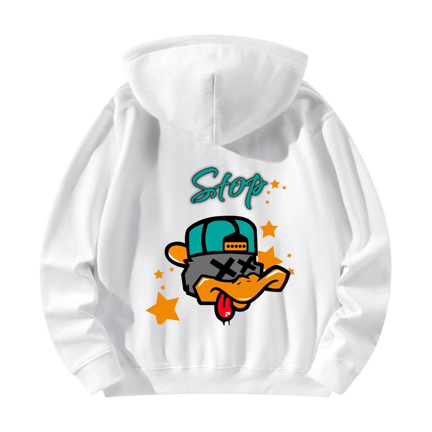 Stop Ducking 2.0 Adult Cotton Hoodie