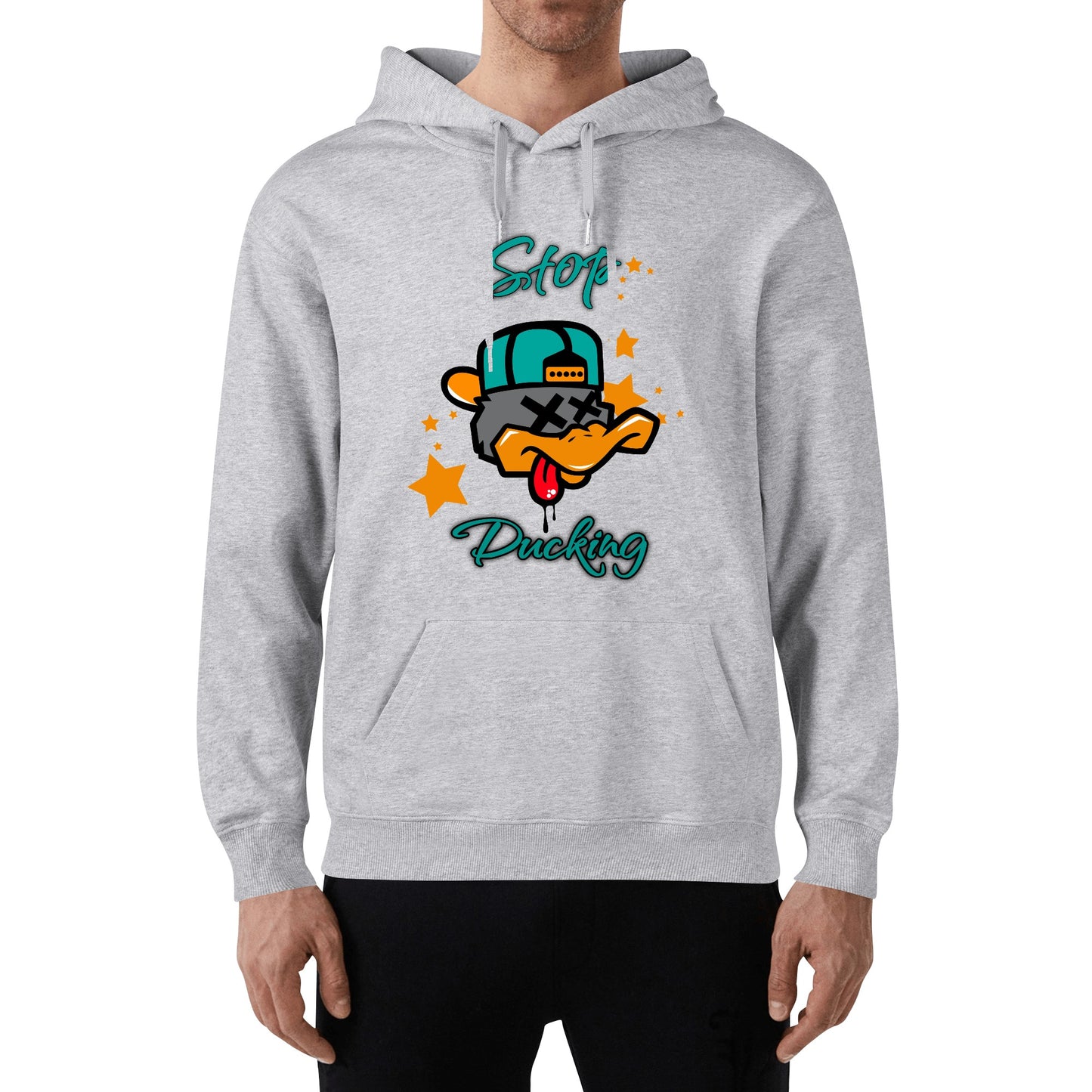 Stop Ducking 2.0 Adult Cotton Hoodie