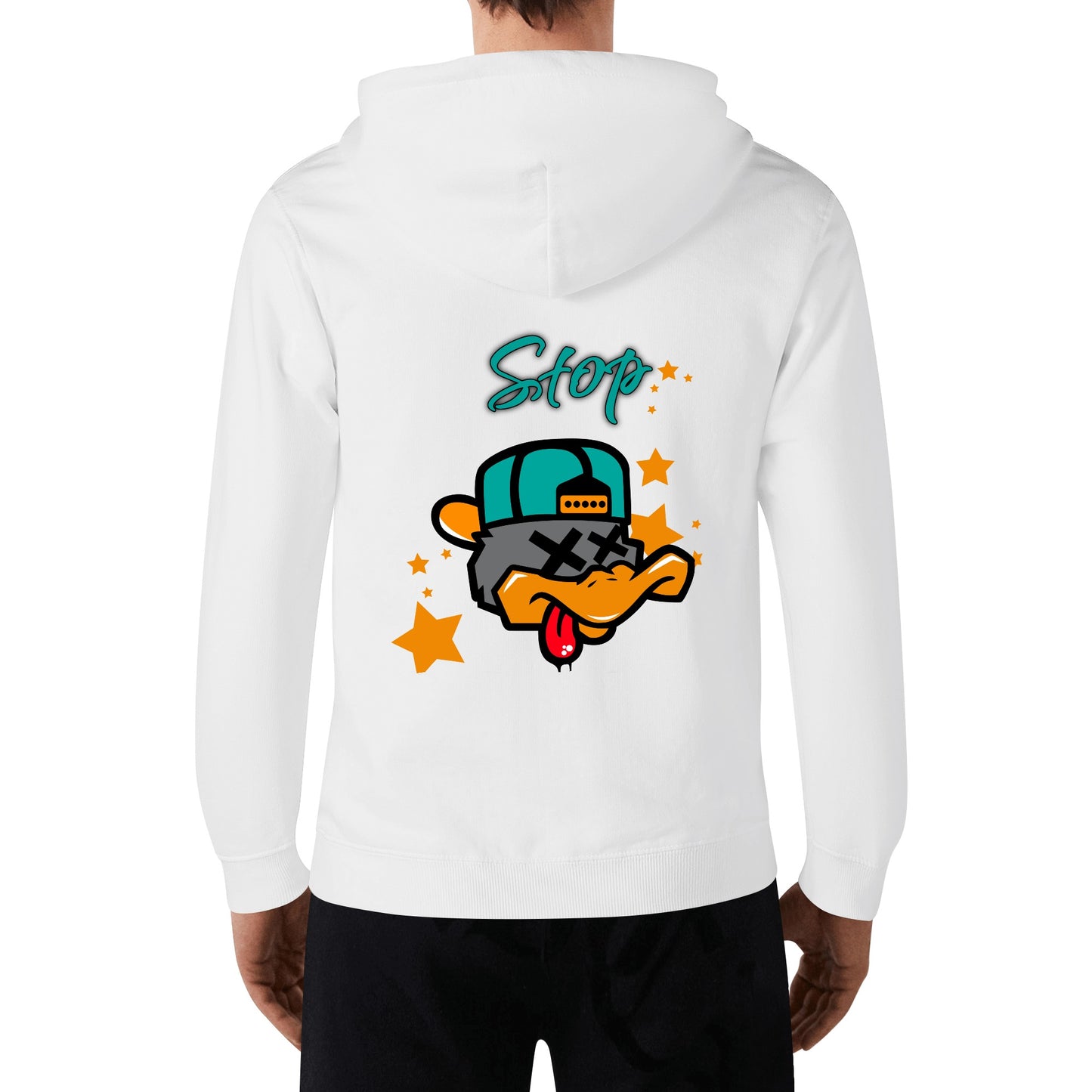 Stop Ducking 2.0 Adult Cotton Hoodie