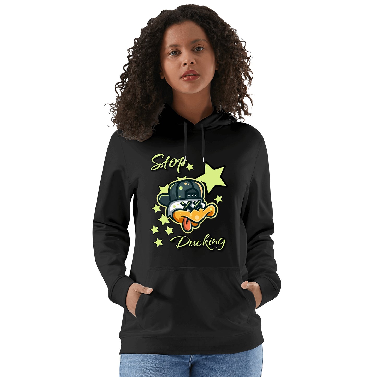 Stop Ducking 3.0 Adult Cotton Hoodie