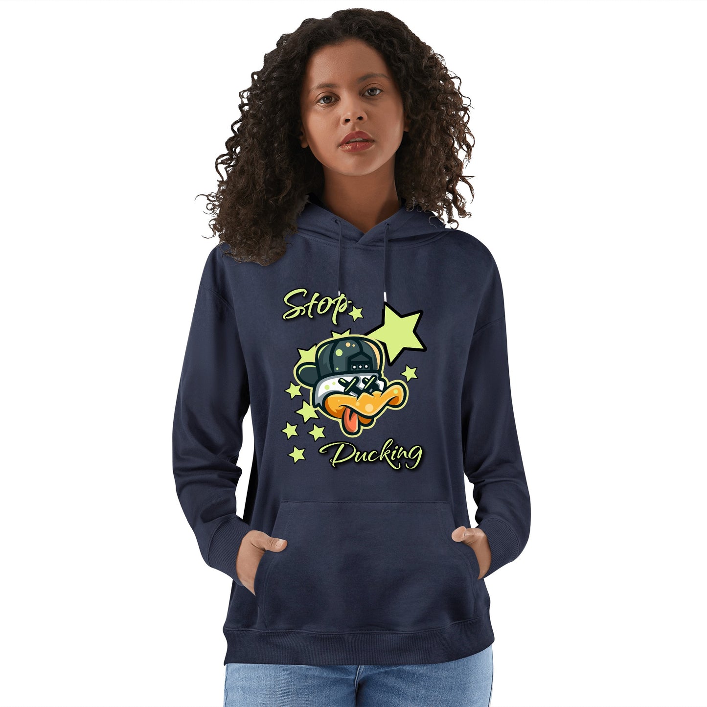 Stop Ducking 3.0 Adult Cotton Hoodie