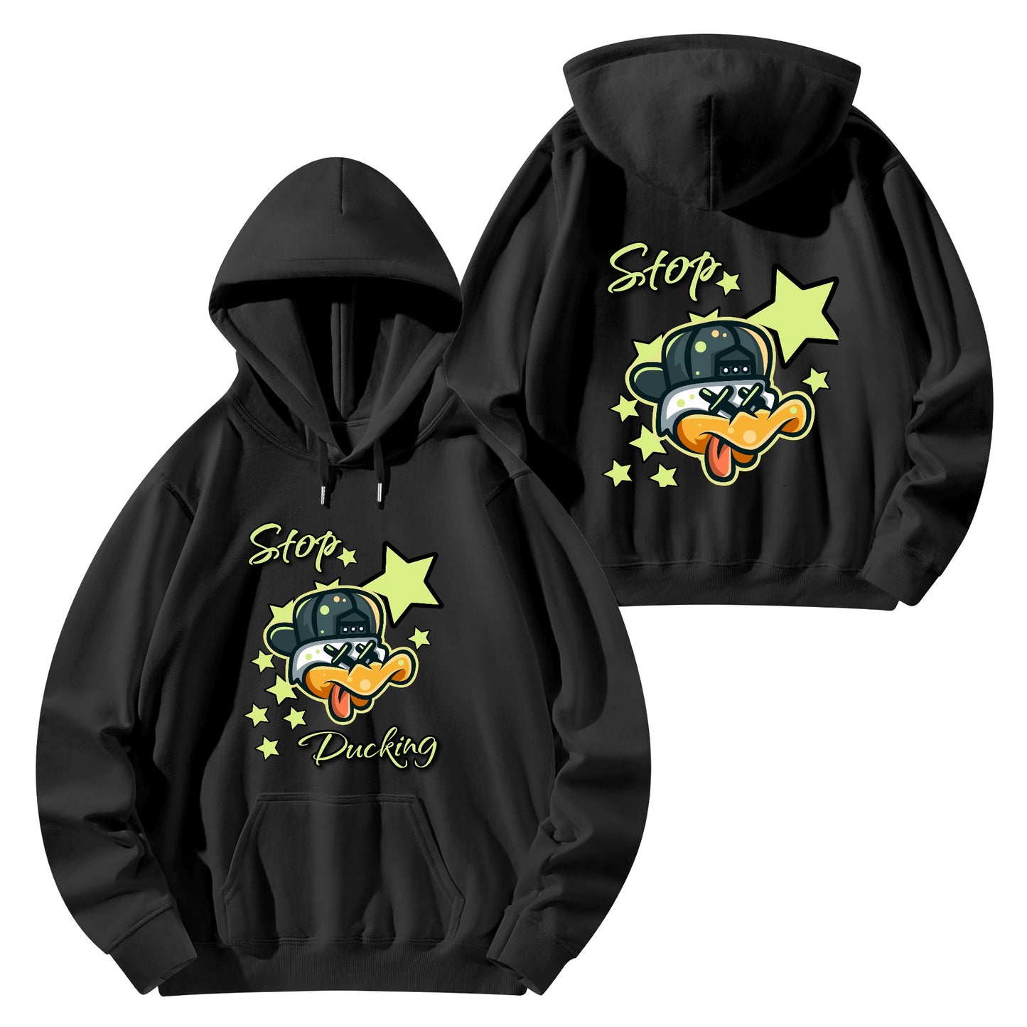 Stop Ducking 3.0 Adult Cotton Hoodie