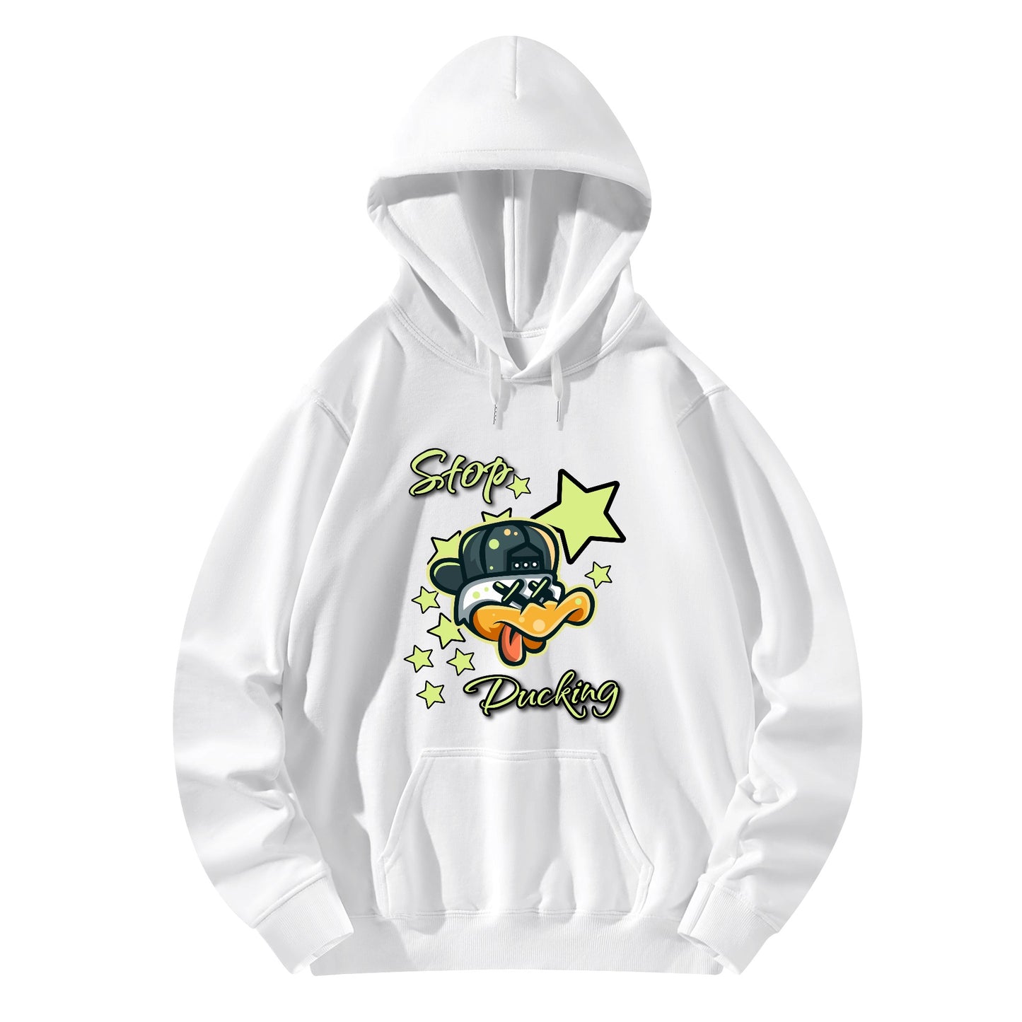 Stop Ducking 3.0 Adult Cotton Hoodie