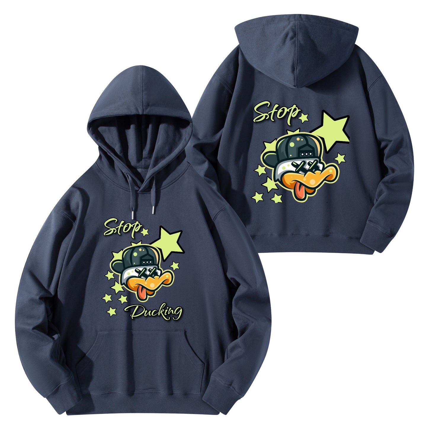 Stop Ducking 3.0 Adult Cotton Hoodie