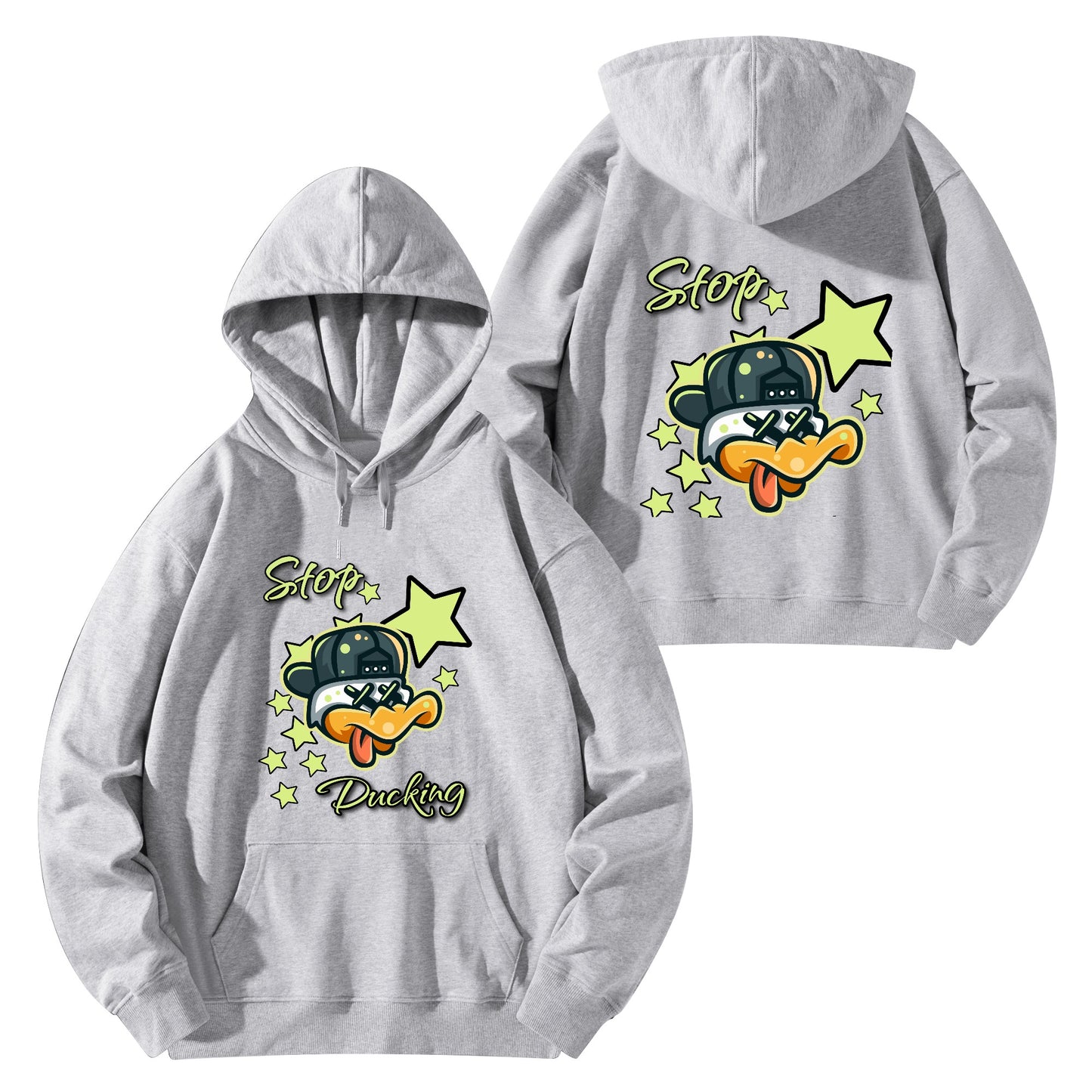 Stop Ducking 3.0 Adult Cotton Hoodie