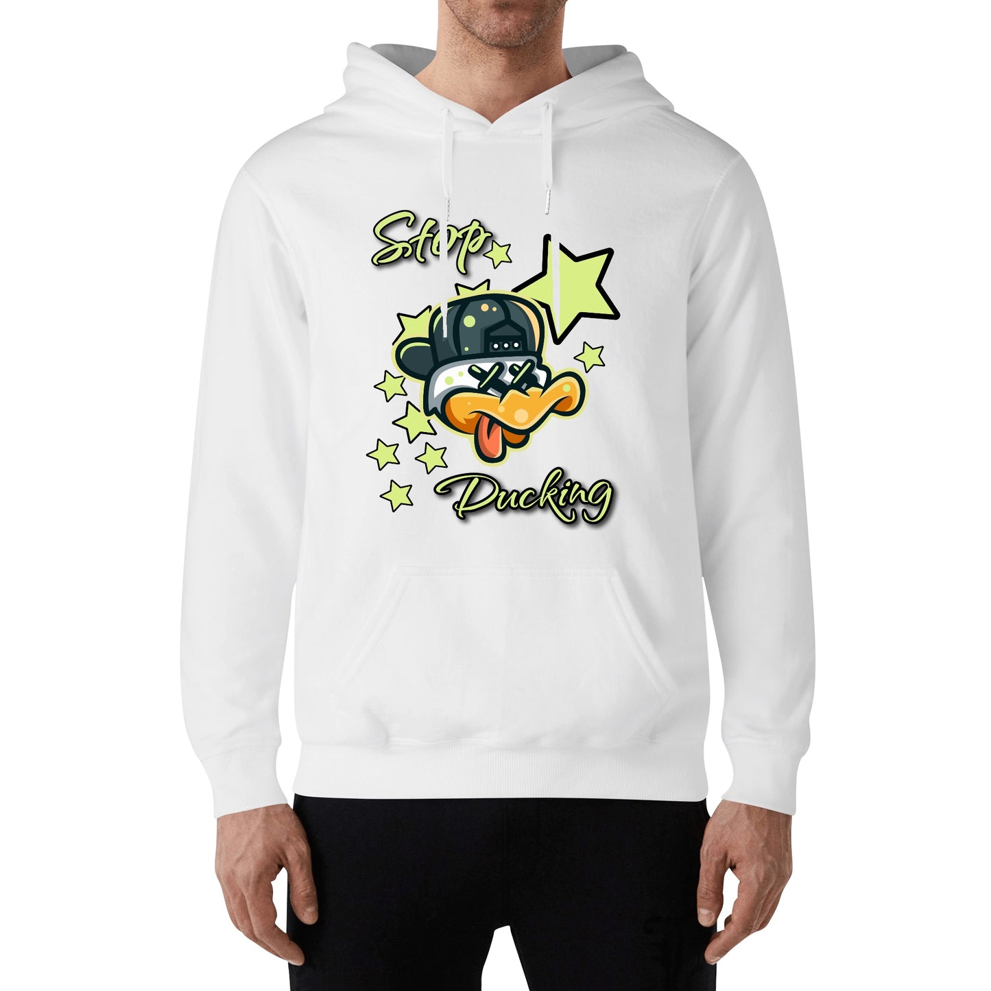 Stop Ducking 3.0 Adult Cotton Hoodie