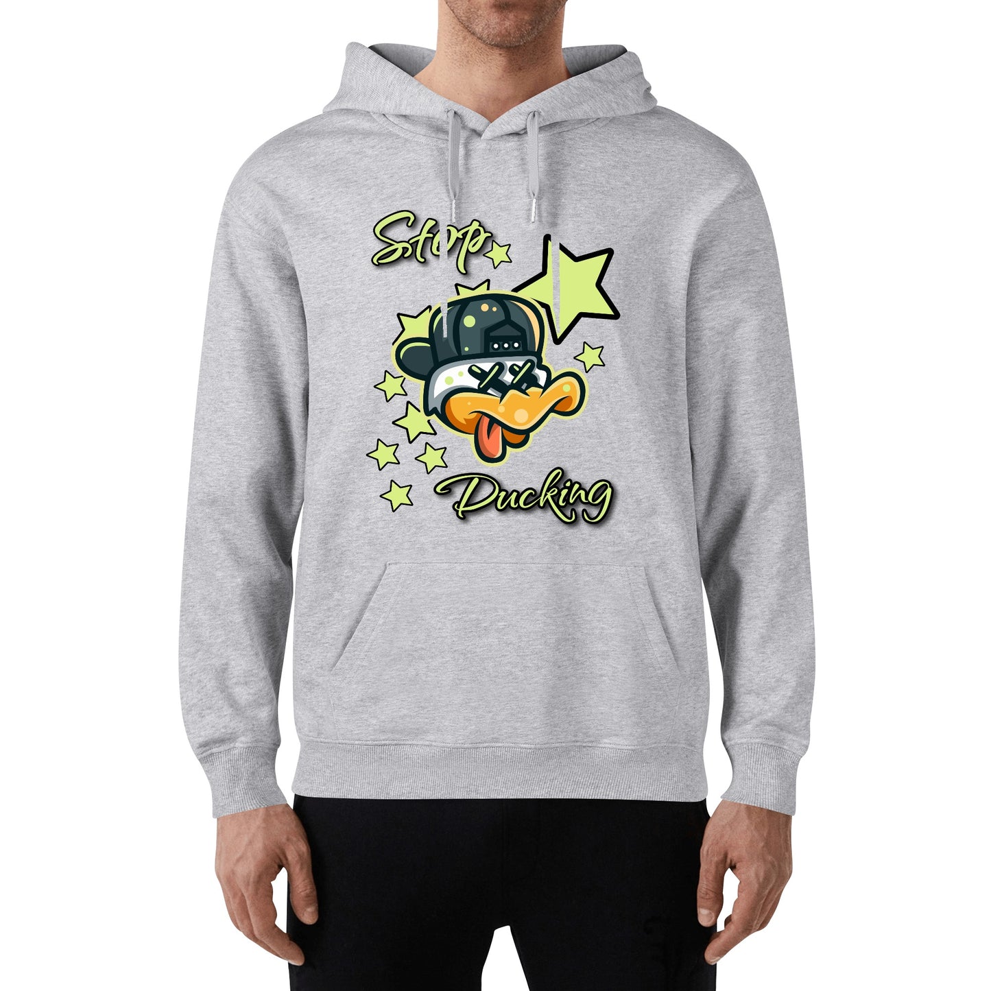 Stop Ducking 3.0 Adult Cotton Hoodie